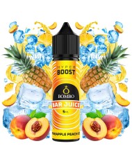 Longfill PINEAPPLE PEACH ICE HYPER BOOST Bar Juice By Bombo