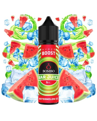 Longfill WATERMELON ICE HYPER BOOST Bar Juice By Bombo
