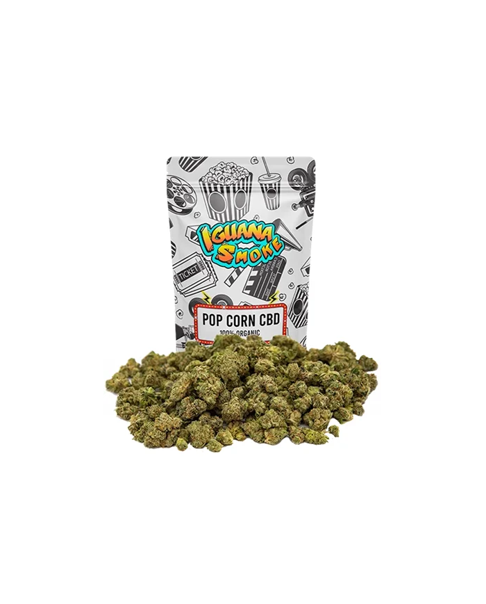 Flores POP CORN SOUR TSUNAMI Cbd Iguana Smoke