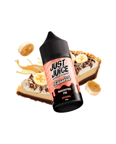 Longfill BANOFFEE PIE DESSERTS 6ML Just Juice