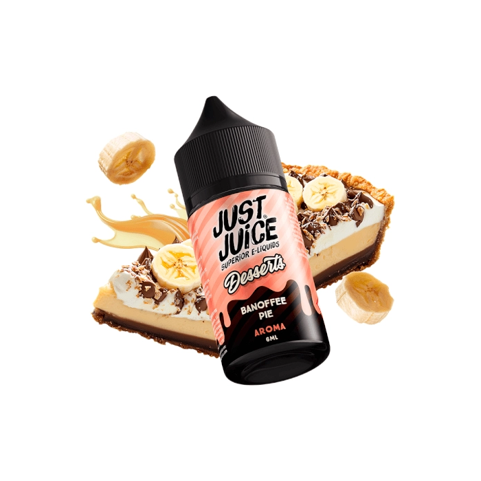 Longfill BANOFFEE PIE DESSERTS 6ML Just Juice