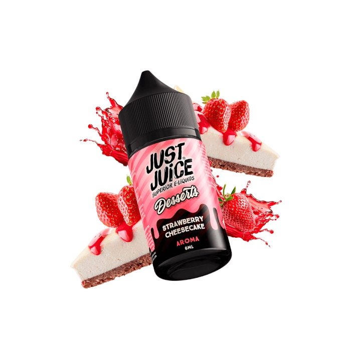 Longfill STRAWBERRY CHEESECAKE DESSERTS 6ML Just Juice