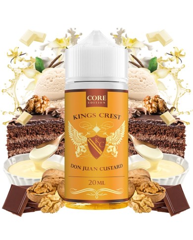 Longfill DON JUAN CUSTARD 20ML CORE EDITION Kings Crest