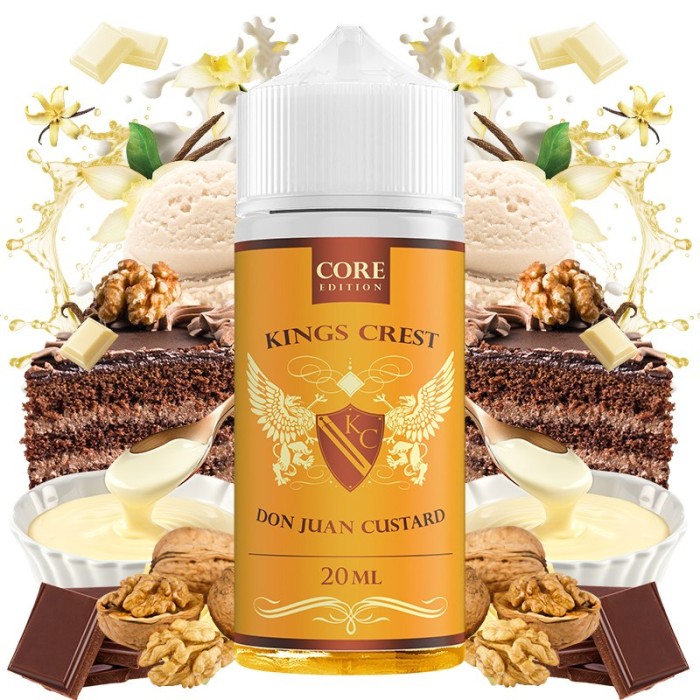 Longfill DON JUAN CUSTARD 20ML CORE EDITION Kings Crest
