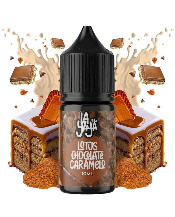 Longfill LOTUS CHOCOLATE CARAMELO 10ml. La Yaya