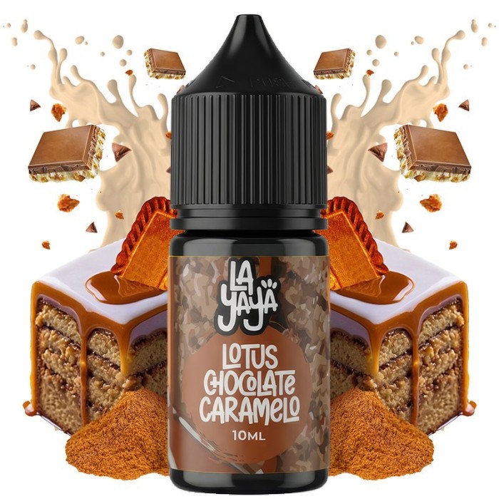 Longfill LOTUS CHOCOLATE CARAMELO 10ml. La Yaya