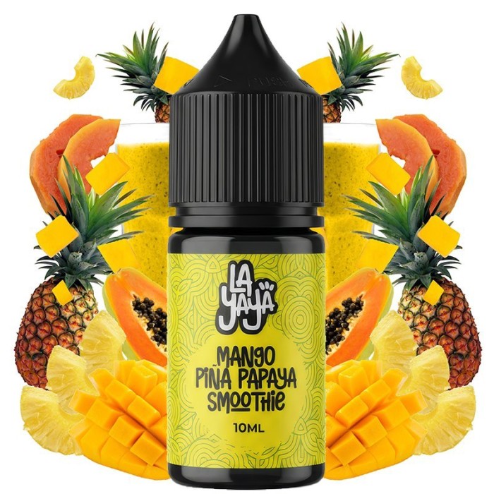 Longfill MANGO PIÑA PAPAYA SMOOTHIE 10ml. La Yaya