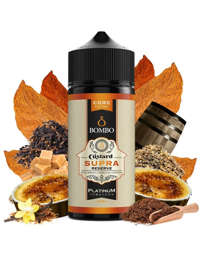Longfill CUSTARD SUPRA RESERVE 20ML CORE EDITION Bombo