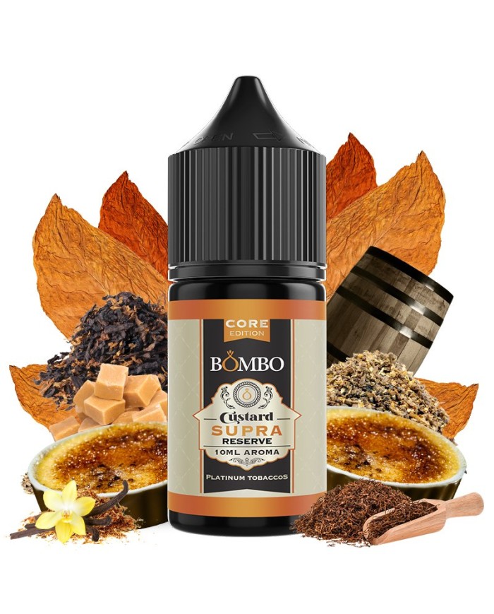 Longfill CUSTARD SUPRA RESERVE 10ML CORE EDITION Bombo