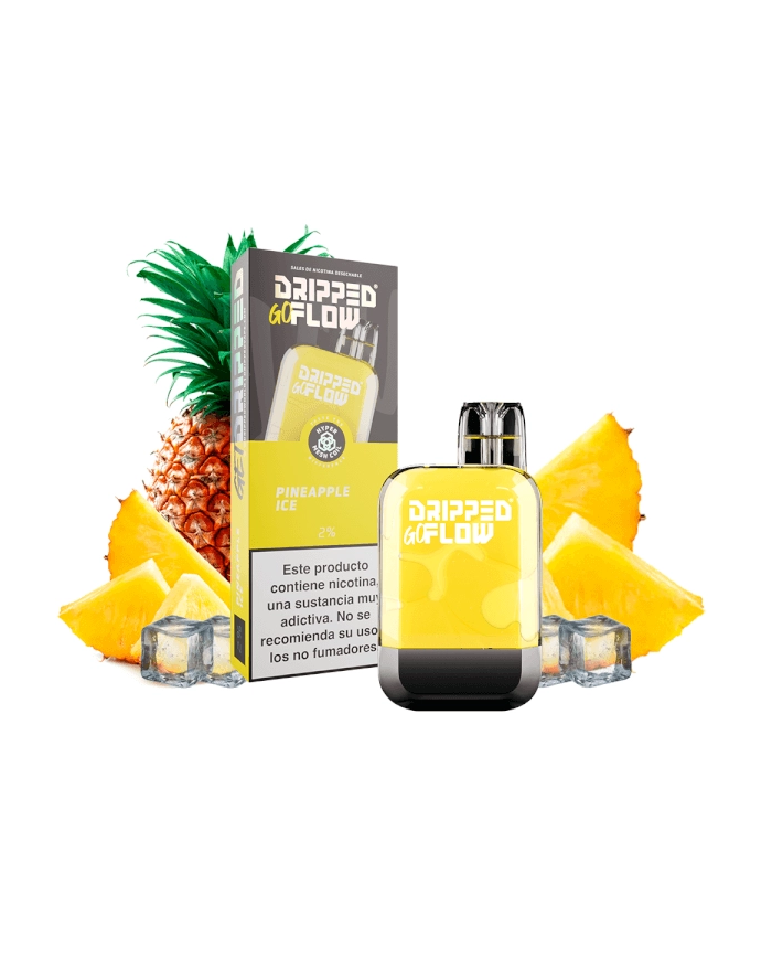 Dripped GoFlow PINEAPPLE ICE 800 PUFFS Pack 10x Box