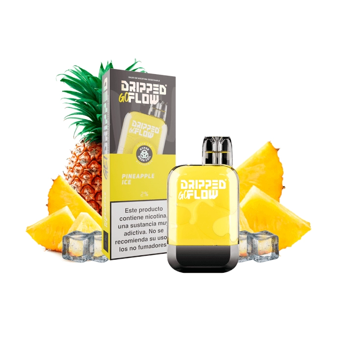 Dripped GoFlow PINEAPPLE ICE 800 PUFFS Pack 10x Box