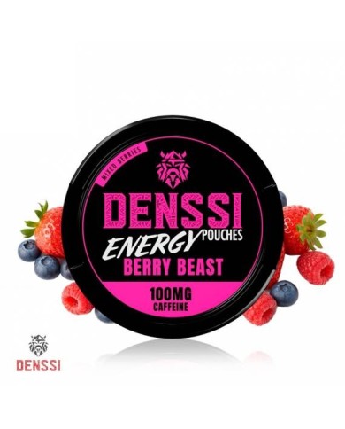 Denssi Energy BERRY BEAST 100MG Caffeine Pouches