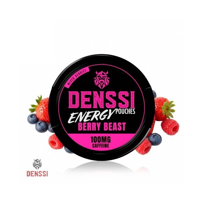 Denssi Energy BERRY BEAST 100MG Pouches
