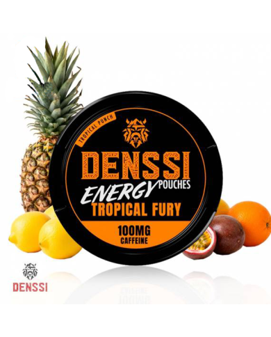 Denssi Energy TROPICAL FURY 100MG Pouches