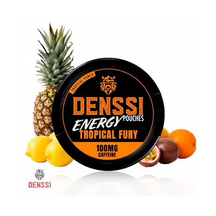Denssi Energy TROPICAL FURY 100MG Pouches
