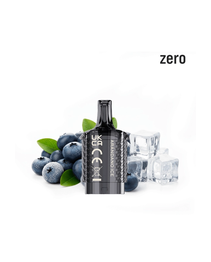 Vozol VISTA PLUG ARANDANO ICE ZERO 2+10 Cartucho