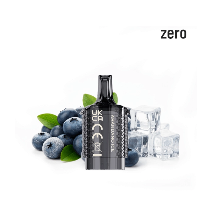 Vozol VISTA PLUG ARANDANO ICE ZERO 2+10 Cartucho