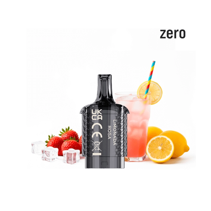 Vozol VISTA PLUG LIMONADA ROSA ZERO 2+10 Cartucho