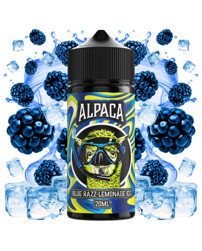 Longfill BLUE RAZZ LEMONADE ICE Alpaca