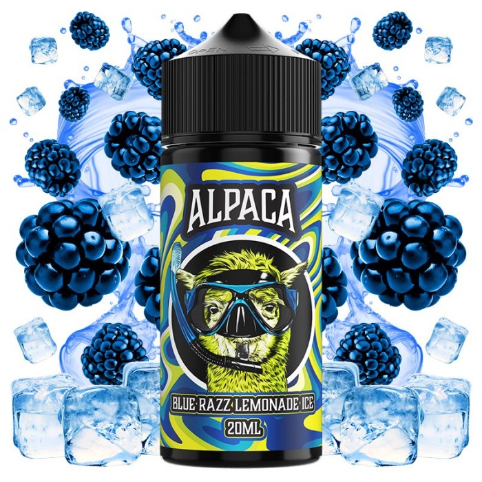 Longfill BLUE RAZZ LEMONADE ICE Alpaca