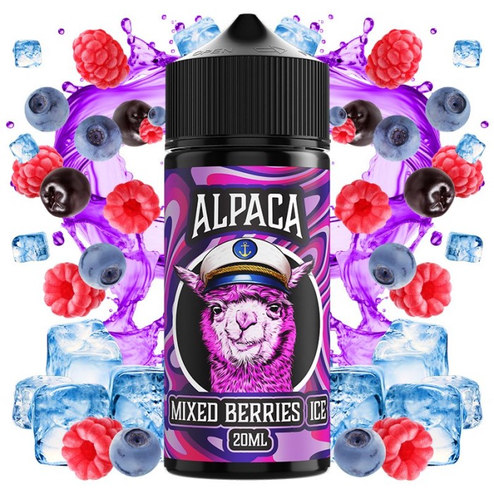 Longfill MIXED BERRIES ICE Alpaca