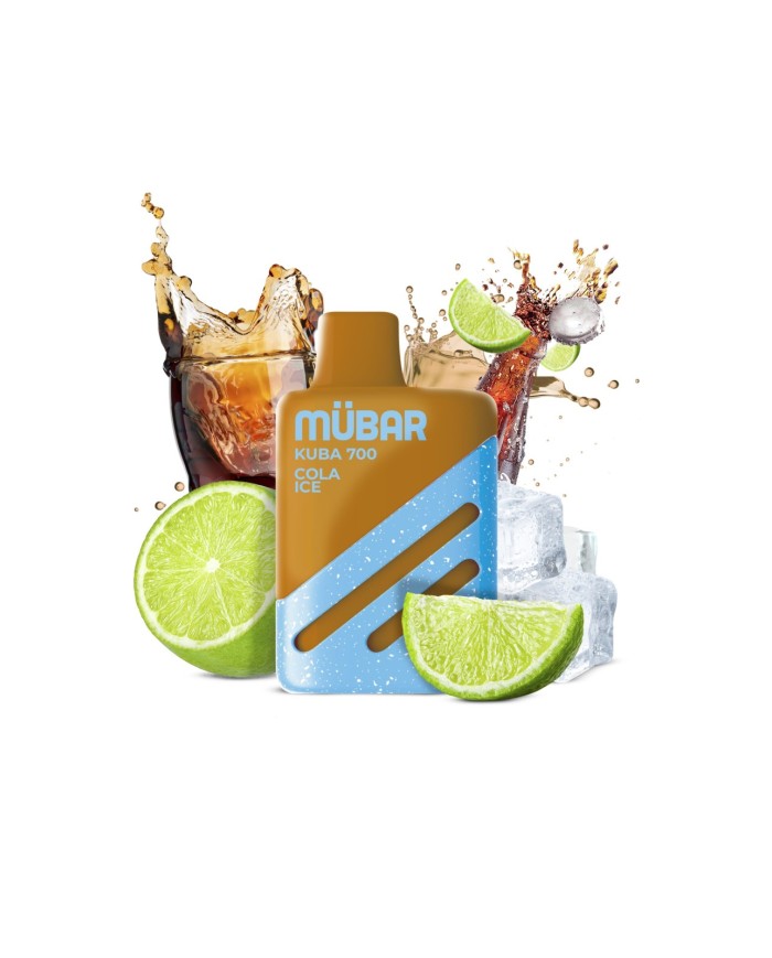 Mübar COLA ICE Kuba 700 PUFFS Pod Desechable