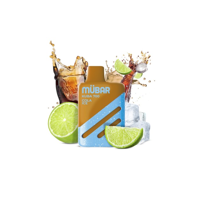 Mübar COLA ICE Kuba 700 PUFFS Pod Desechable