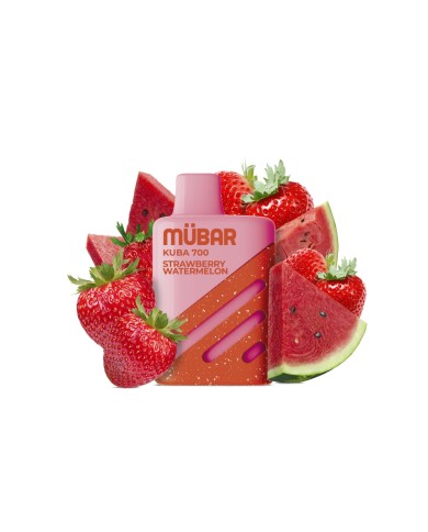 Mübar STRAWBERRY WATERMELON Kuba 700 PUFFS Pod Desechable