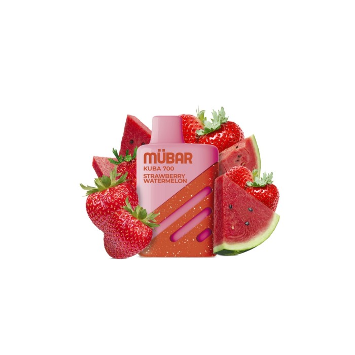 Mübar STRAWBERRY WATERMELON Kuba 700 PUFFS Pod Desechable