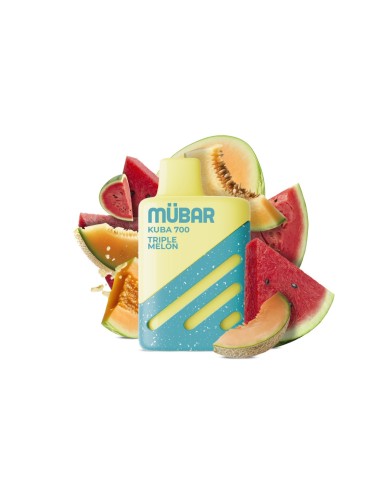 Mübar TRIPLE MELON Kuba 700 PUFFS Pod Desechable