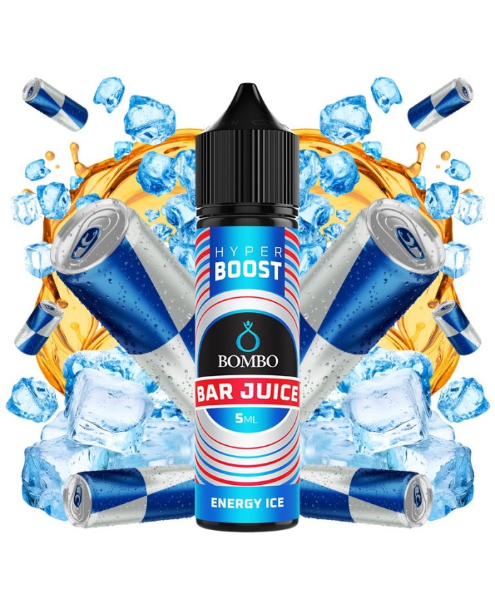 Longfill ENERGY ICE HYPER BOOST Bar Juice By Bombo