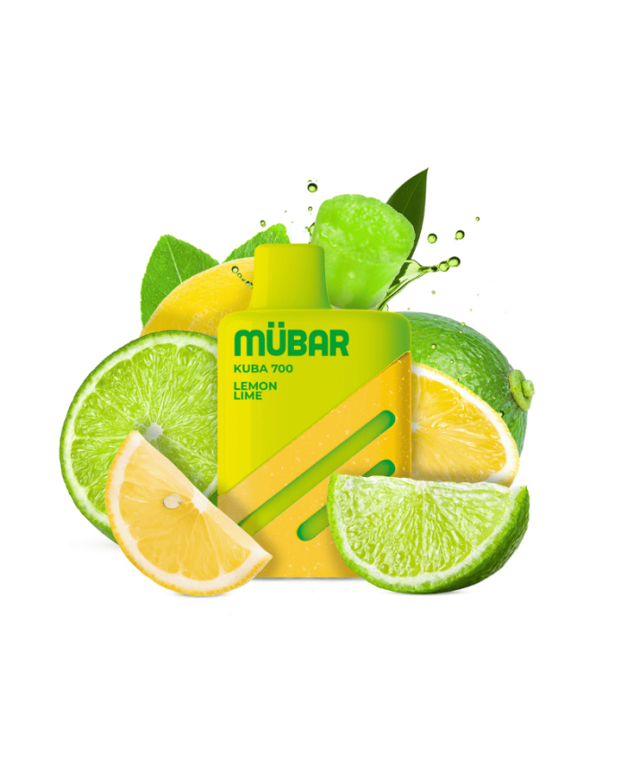 Mübar LEMON LIME Kuba 700 PUFFS Pod Desechable