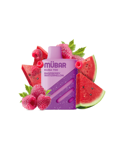 Mübar RASPBERRY WATERMELON Kuba 700 PUFFS Pod Desechable