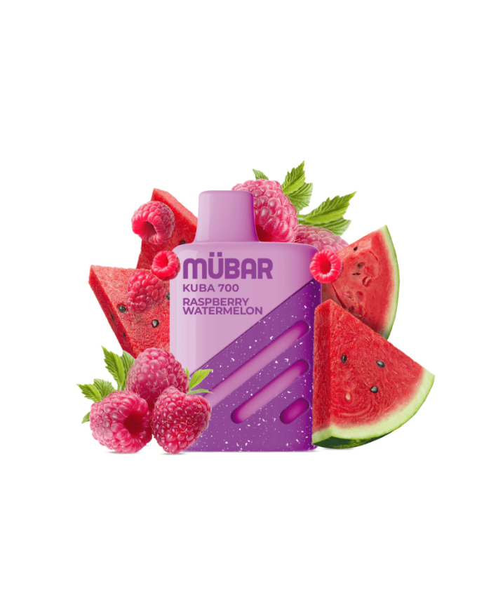 Mübar RASPBERRY WATERMELON Kuba 700 PUFFS Pod Desechable