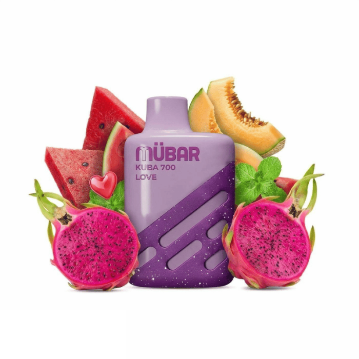 Mübar LOVE Kuba 700 PUFFS Pod Desechable