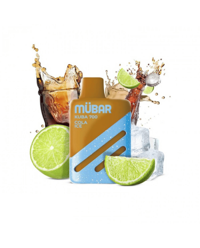 Mübar COLA ICE Kuba 700 PUFFS Pod Desechable
