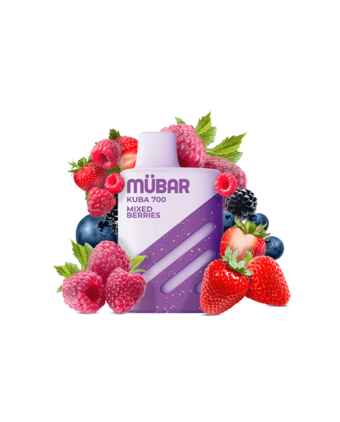 Mübar MIXED BERRIES Kuba 700 PUFFS Pod Desechable