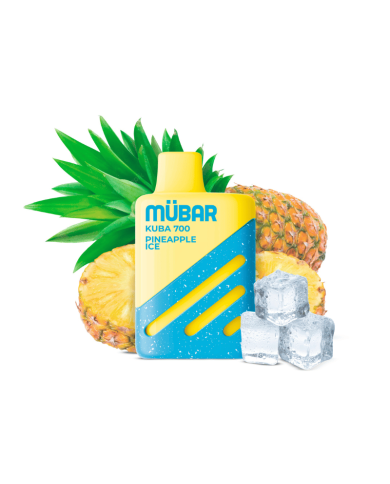 Mübar PINEAPPLE ICE Kuba 700 PUFFS Pod Desechable