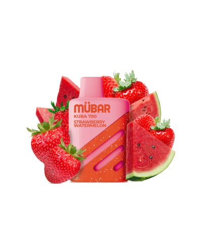 Mübar STRAWBERRY WATERMELON Kuba 700 PUFFS Pod Desechable