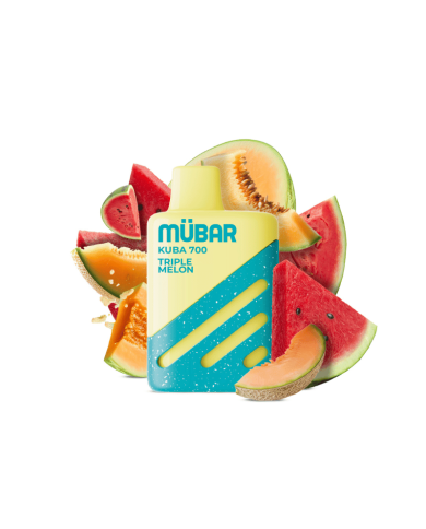 Mübar TRIPLE MELON Kuba 700 PUFFS Pod Desechable