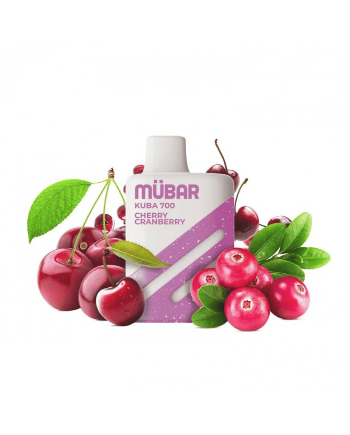 Mübar CHERRY CRANBERRY Kuba 700 PUFFS Pod Desechable