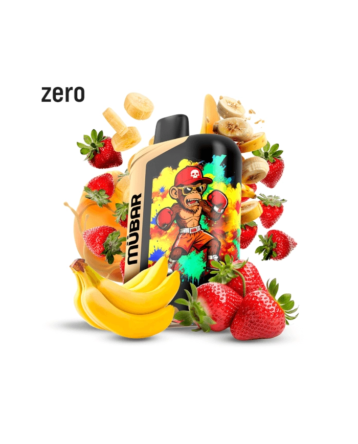 Mübar STRAWBERRY BANANA ICE ZERO Eden Beast 50K Pod Desechable