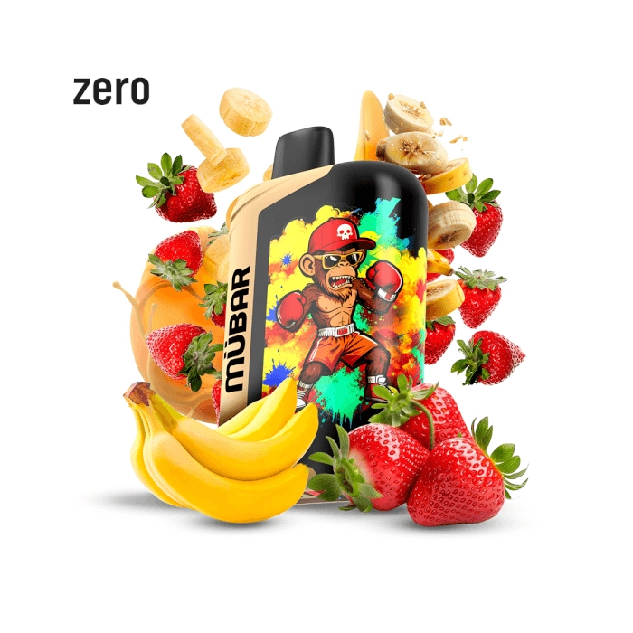 Mübar STRAWBERRY BANANA ICE ZERO Eden Beast 50K Pod Desechable