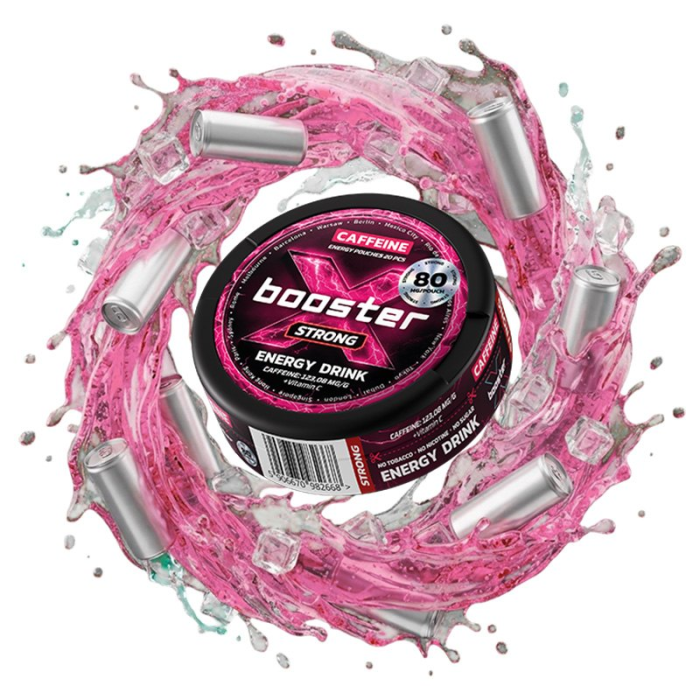 X-Booster ENERGY DRINK 80MG Caffeine Pouches