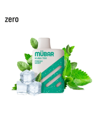 Mübar FRESH MINT ZERO Kuba 700 PUFFS Pod Desechable
