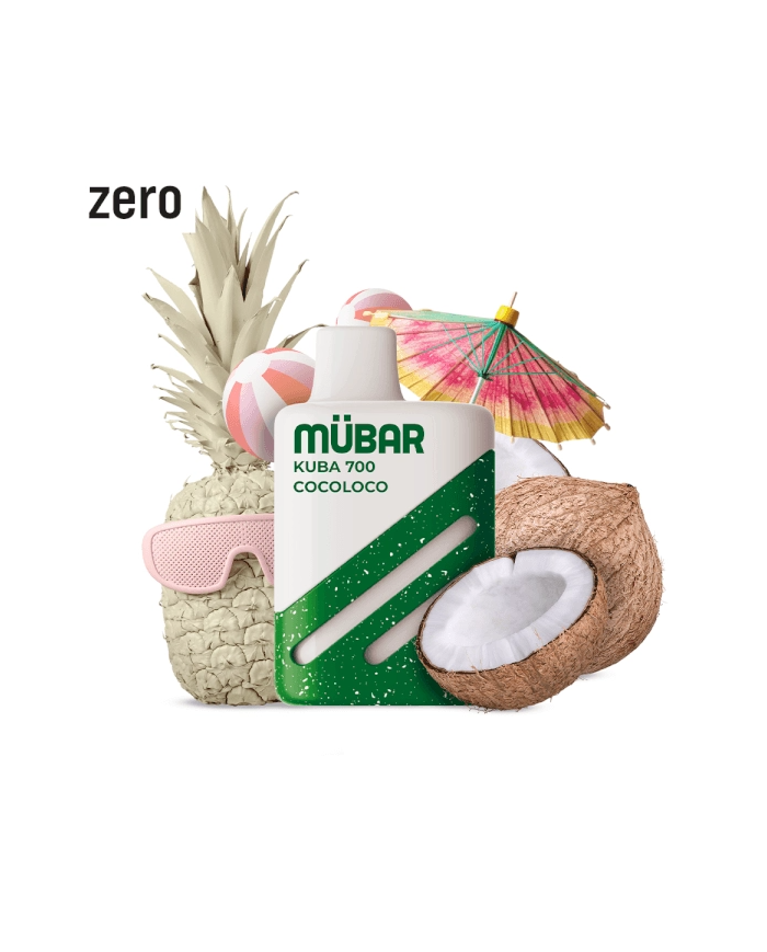 Mübar COCOLOCO ZERO Kuba 700 PUFFS Pod Desechable