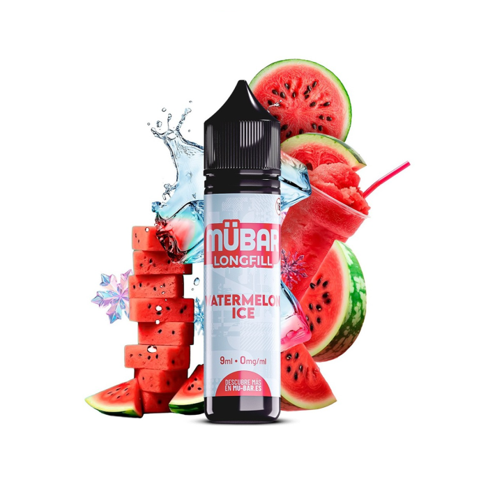 Longfill WATERMELON ICE 9ML. Mübar