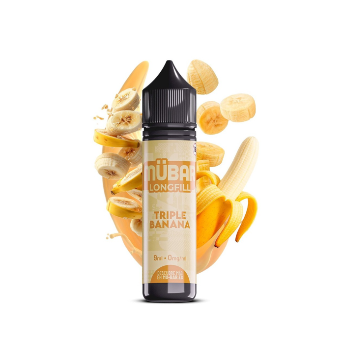Longfill TRIPLE BANANA 9ML. Mübar
