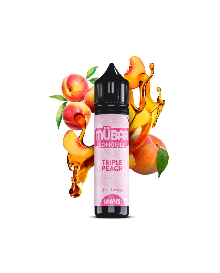 Longfill TRIPLE PEACH 9ML. Mübar