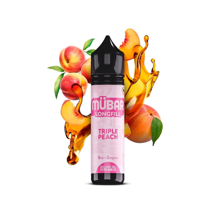 Longfill TRIPLE PEACH 9ML. Mübar